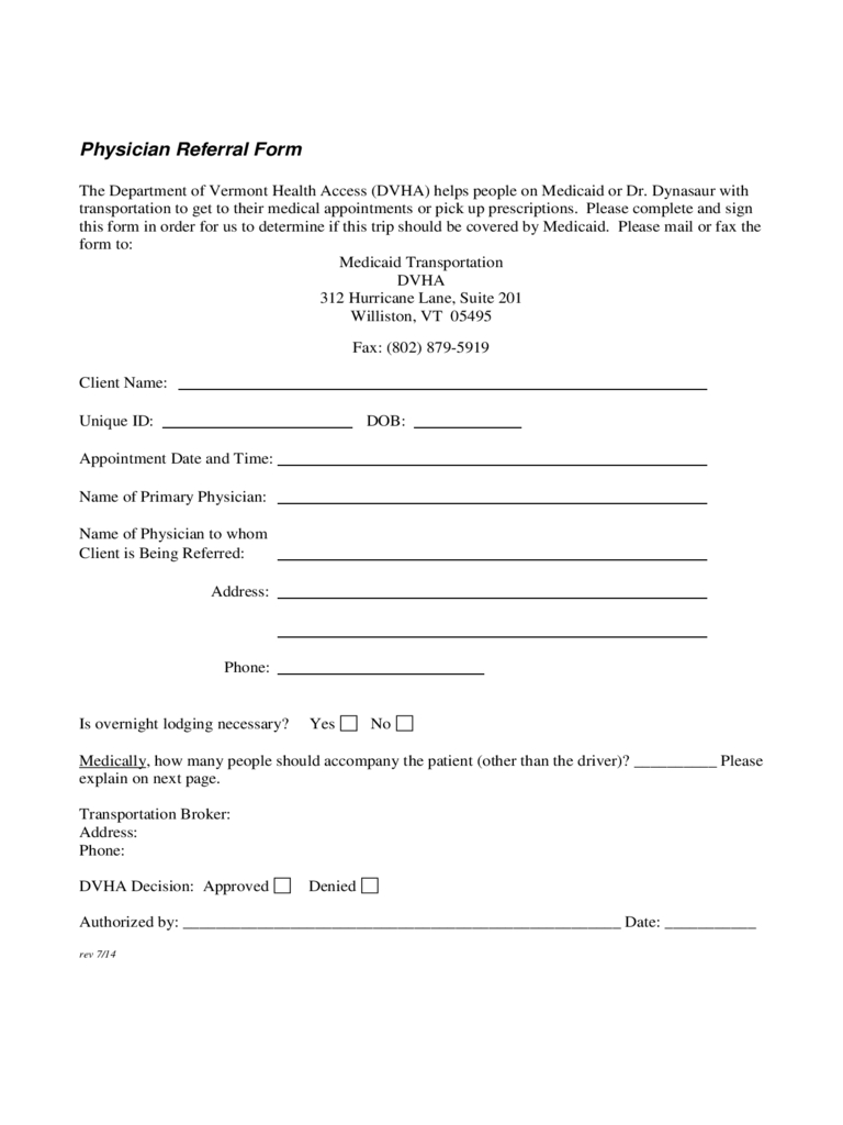 Medical Referral Form – 2 Free Templates In Pdf, Word, Excel Throughout Referral Certificate Template