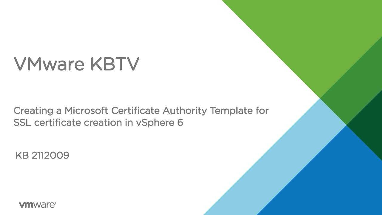 Microsoft Certificate Authority Template For Ssl Certificate With Certificate Authority Templates