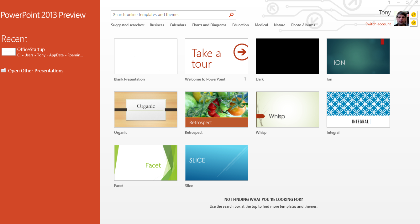 Microsoft Powerpoint 2013: Hands On | Pcworld Within Powerpoint 2013 Template Location