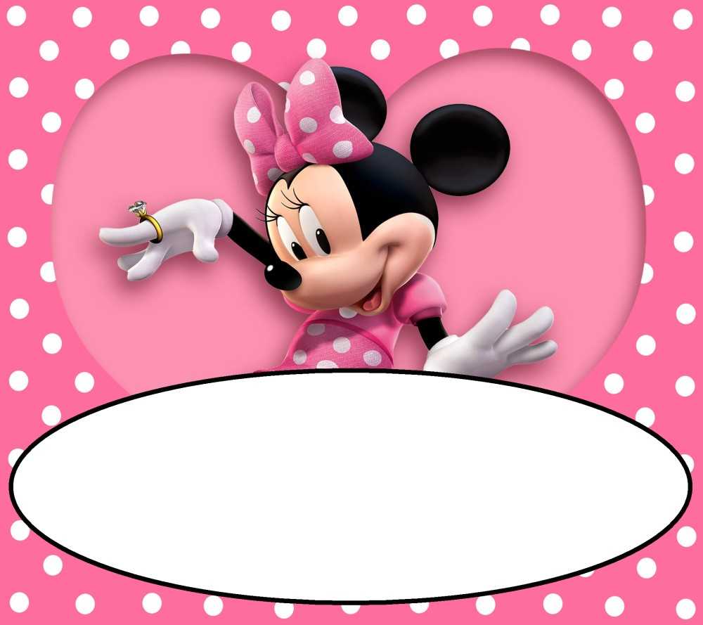 Minnie Mouse Free Printable Invitation Templates With Regard To Minnie Mouse Card Templates