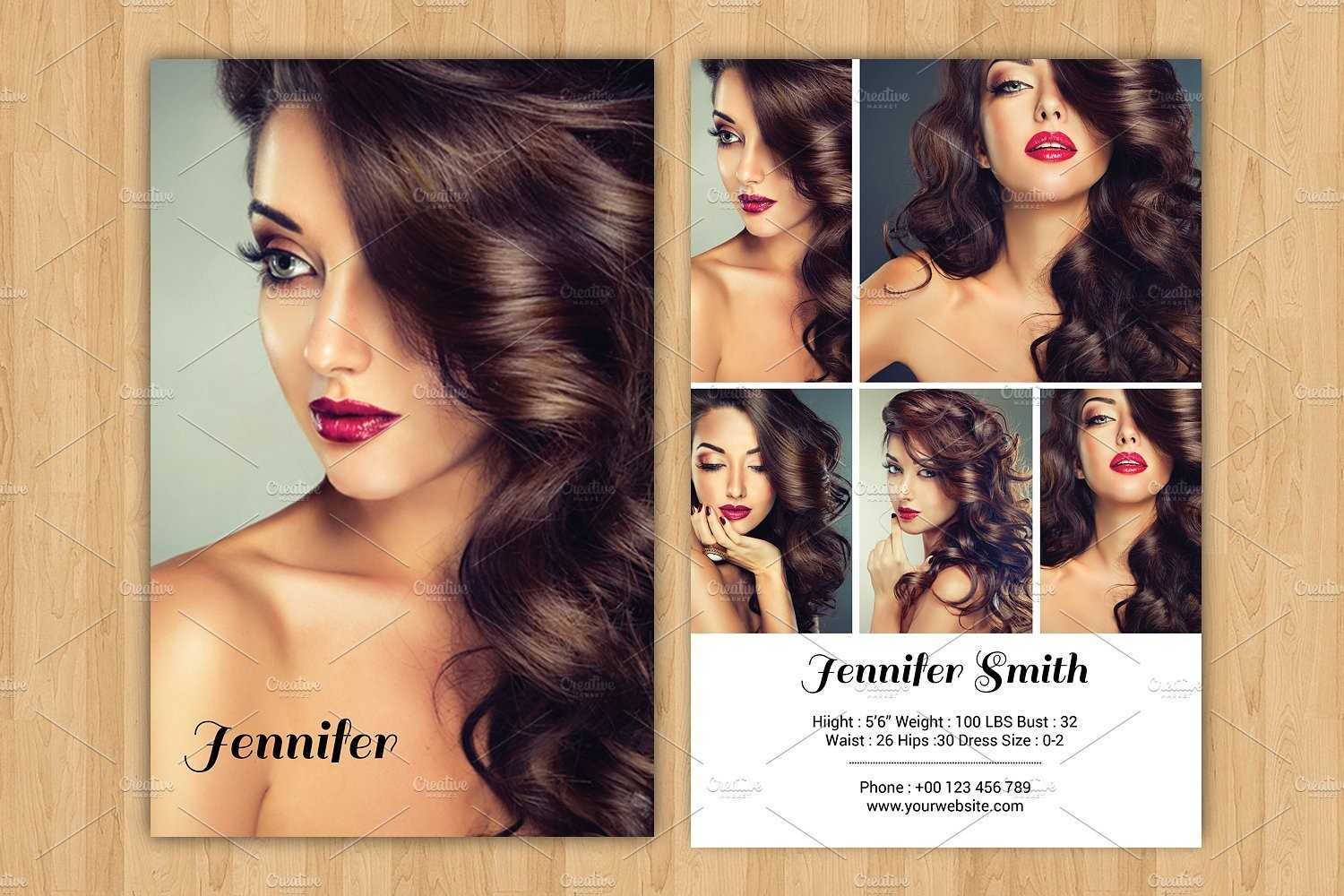 Model Z Card Template – Carlynstudio With Regard To Zed Card Template