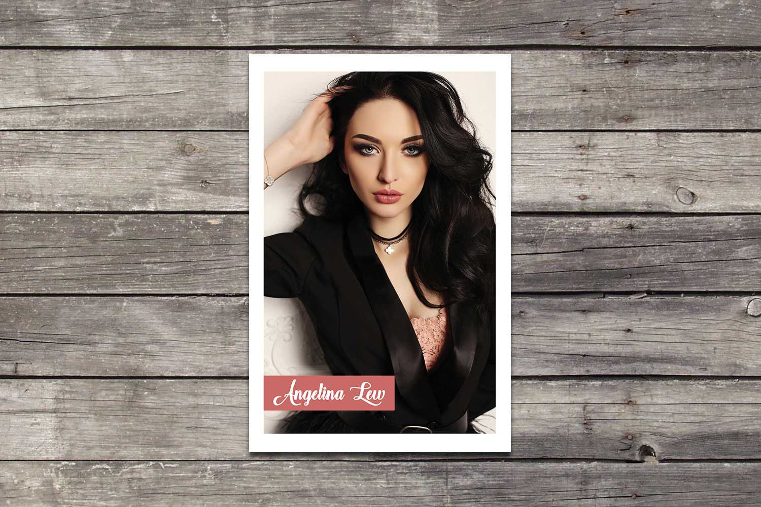 Modeling Comp Card Template, Ms Word & Photoshop Template With Comp Card Template Psd