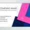 Modern Business Card Template. Business Cards With Company Logo Throughout Call Card Templates