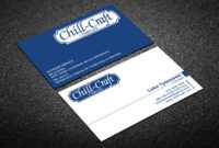 Modern, Professional, Hvac Business Card Design For Chill with regard to Hvac Business Card Template