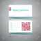 Modern Simple Light Business Card Template With Big Qr Code Inside Qr Code Business Card Template