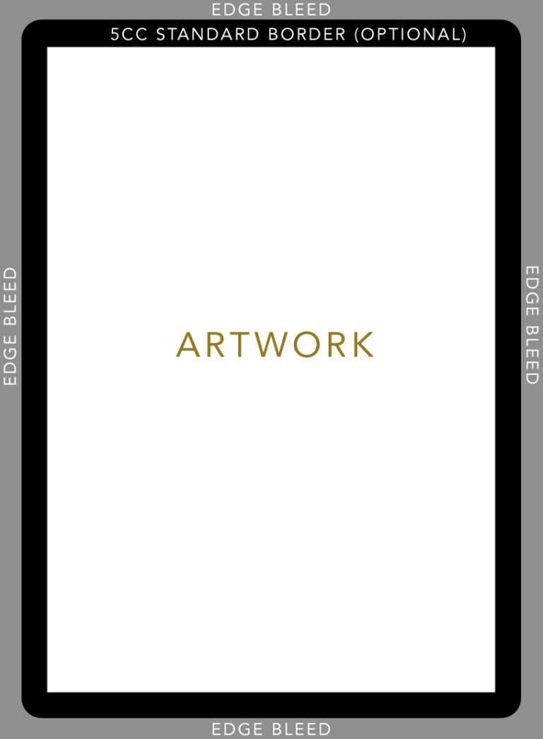 Mtg Card Printing Template