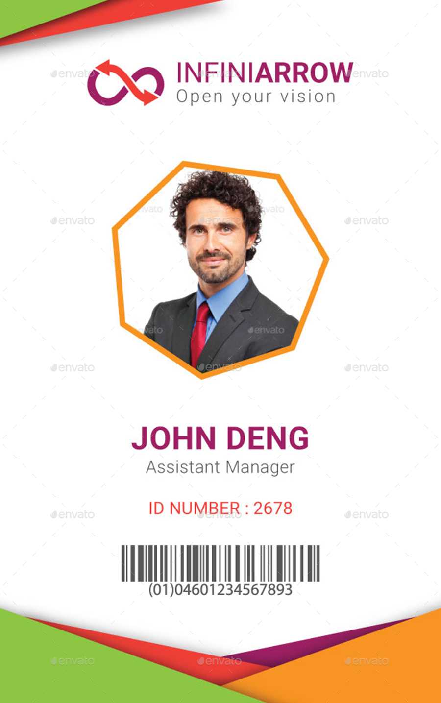 Multipurpose Business Id Card Template Regarding Id Card Template Ai