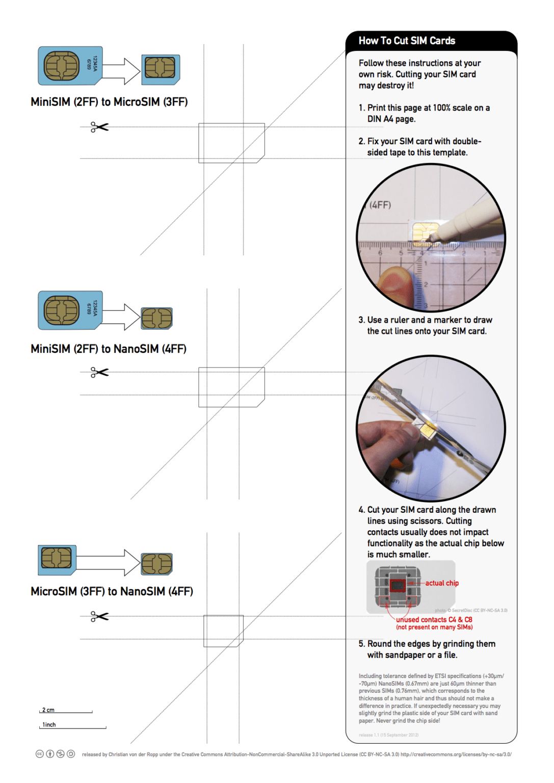 Nano Sim Cutting Guide Nice Free Printable For Sim Card Template Pdf
