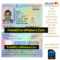 Netherlands Id Card Template Psd Editable Fake Download Pertaining To Free Id Card Template Word