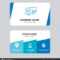 Network Business Card Design Template — Stock Vector Intended For Networking Card Template