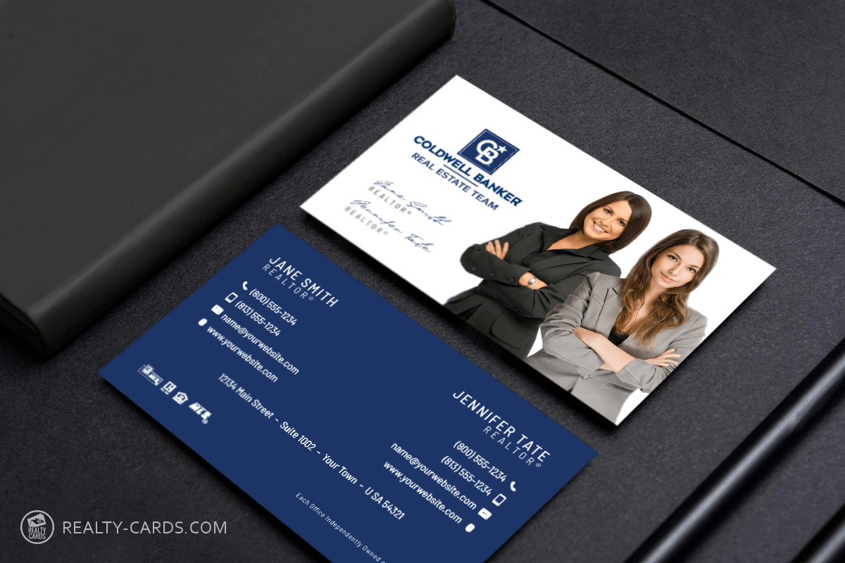 New Coldwell Banker Logo Business Cards Within Coldwell Banker Business Card Template