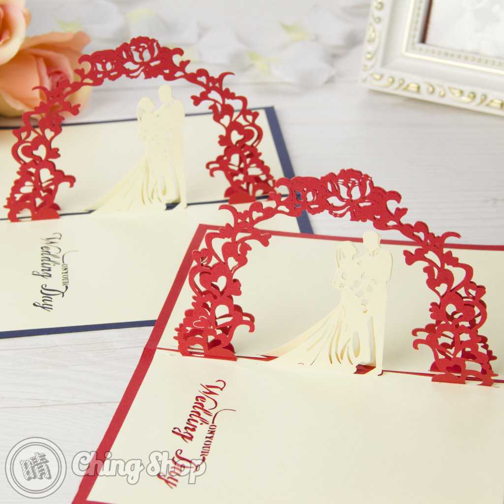 Newly Wed Bride & Groom Handmade 3D Pop Up Wedding Congratulations Card Inside Wedding Pop Up Card Template Free