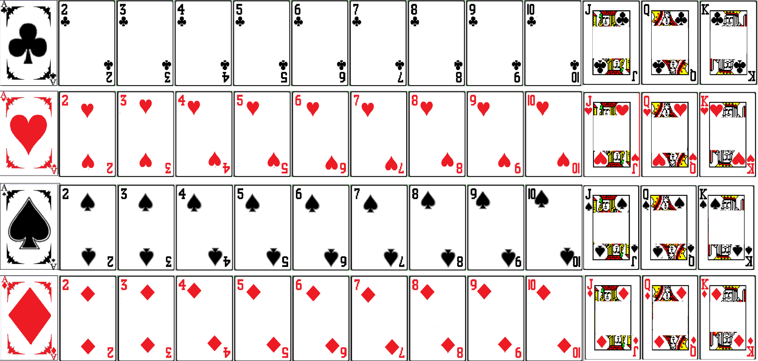 Not Learning: Spider Solitaire Flashcards | Hanguk Babble Inside Deck Of Cards Template