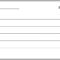 Note Card Templates For Practice | Research Toolsstead For Blank Index Card Template