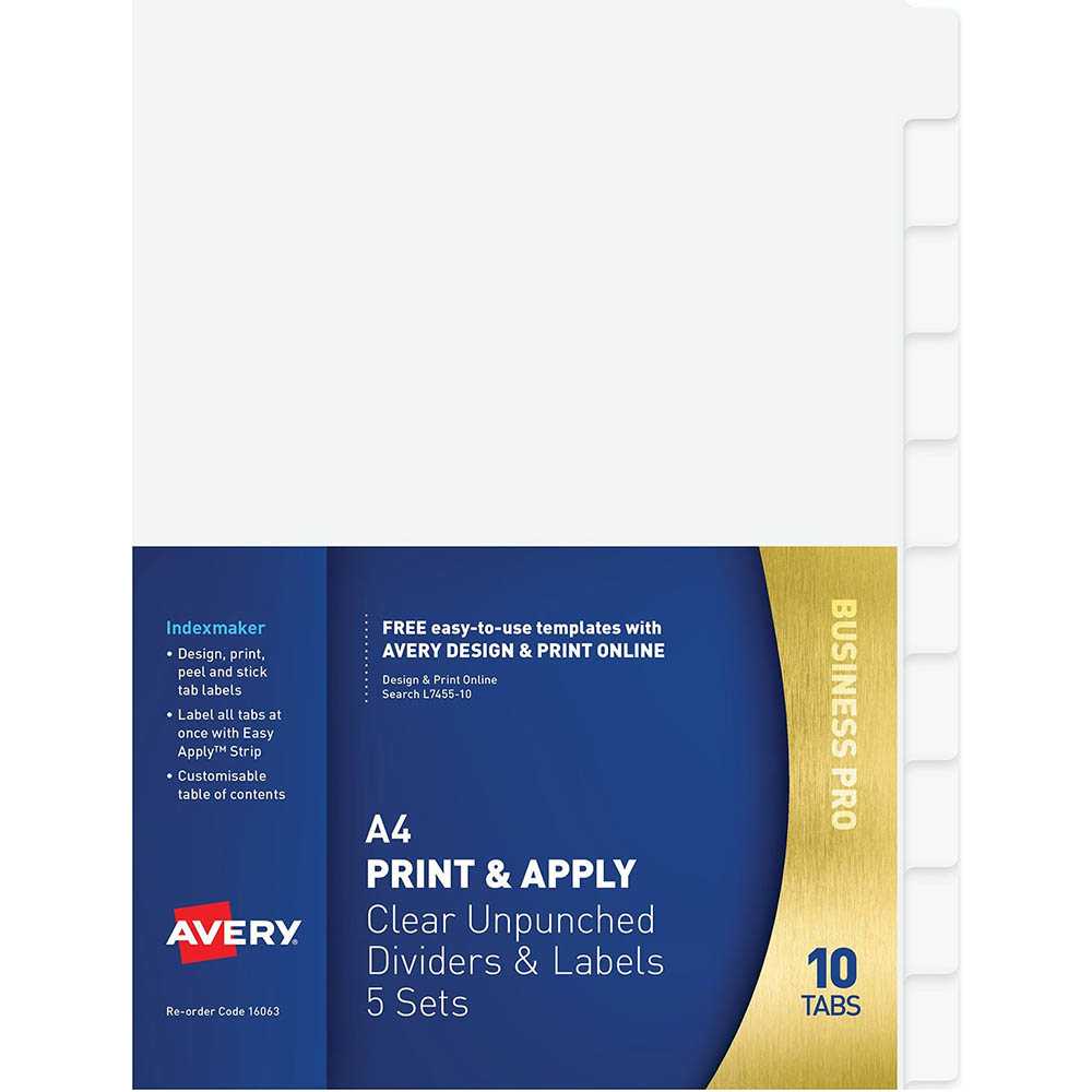 Office Depot Mylar Dividers Set White Board A4 10 Part 1 10 For Office Depot Business Card Template