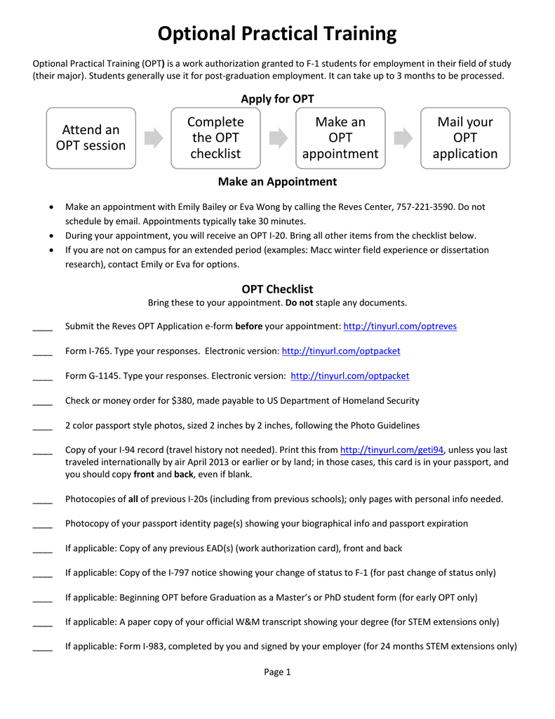 Opt Application Packet | Manualzz With Regard To Dd Form 2501 Courier Authorization Card Template