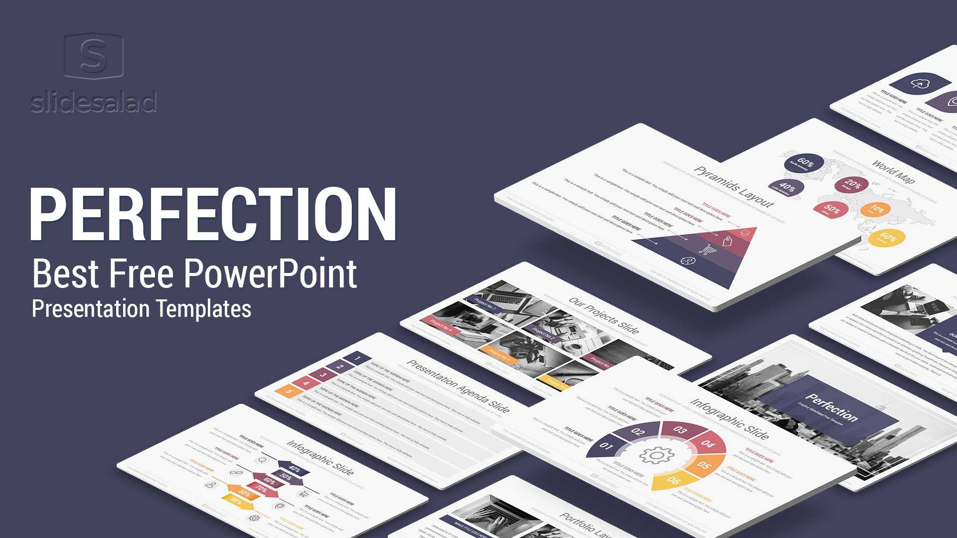 Perfection Free Powerpoint Presentation Template - Free Download Throughout Business Card Template Powerpoint Free