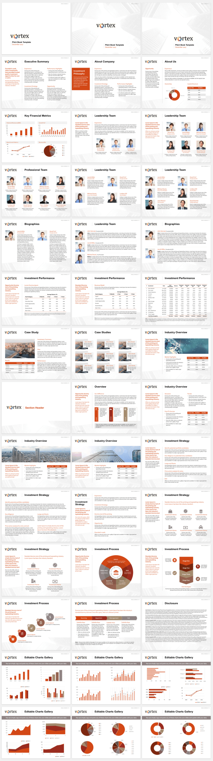 Pitch Book Template Example For Investment Banking Pitch With Regard To Powerpoint Pitch Book Template