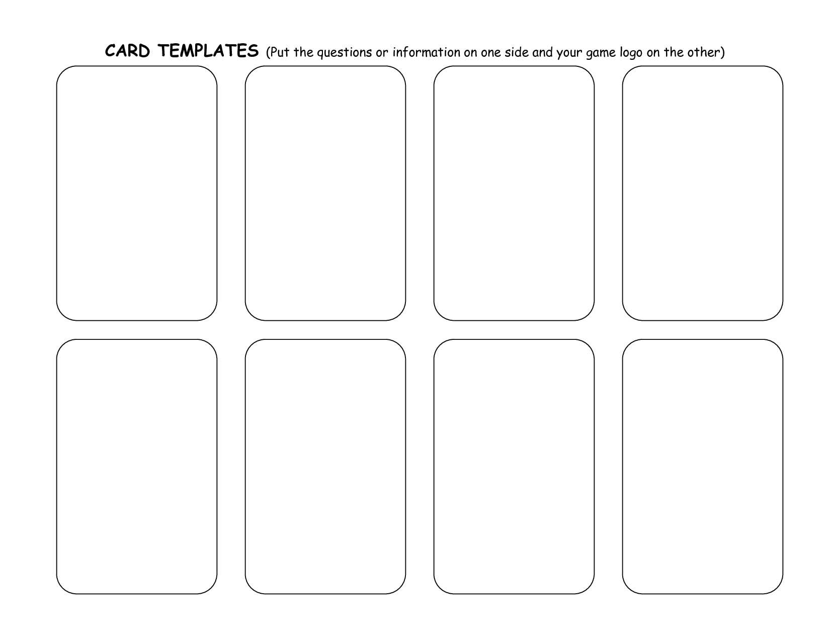 Playing Card Template Word | Template Design With Playing Inside Deck Of Cards Template