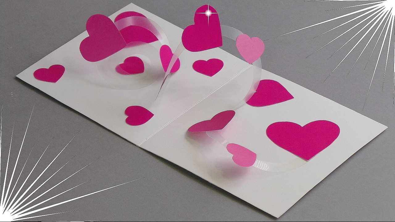 Pop Up Valentine Cards Diy | Vallentine Gift Card Pertaining To Pixel Heart Pop Up Card Template