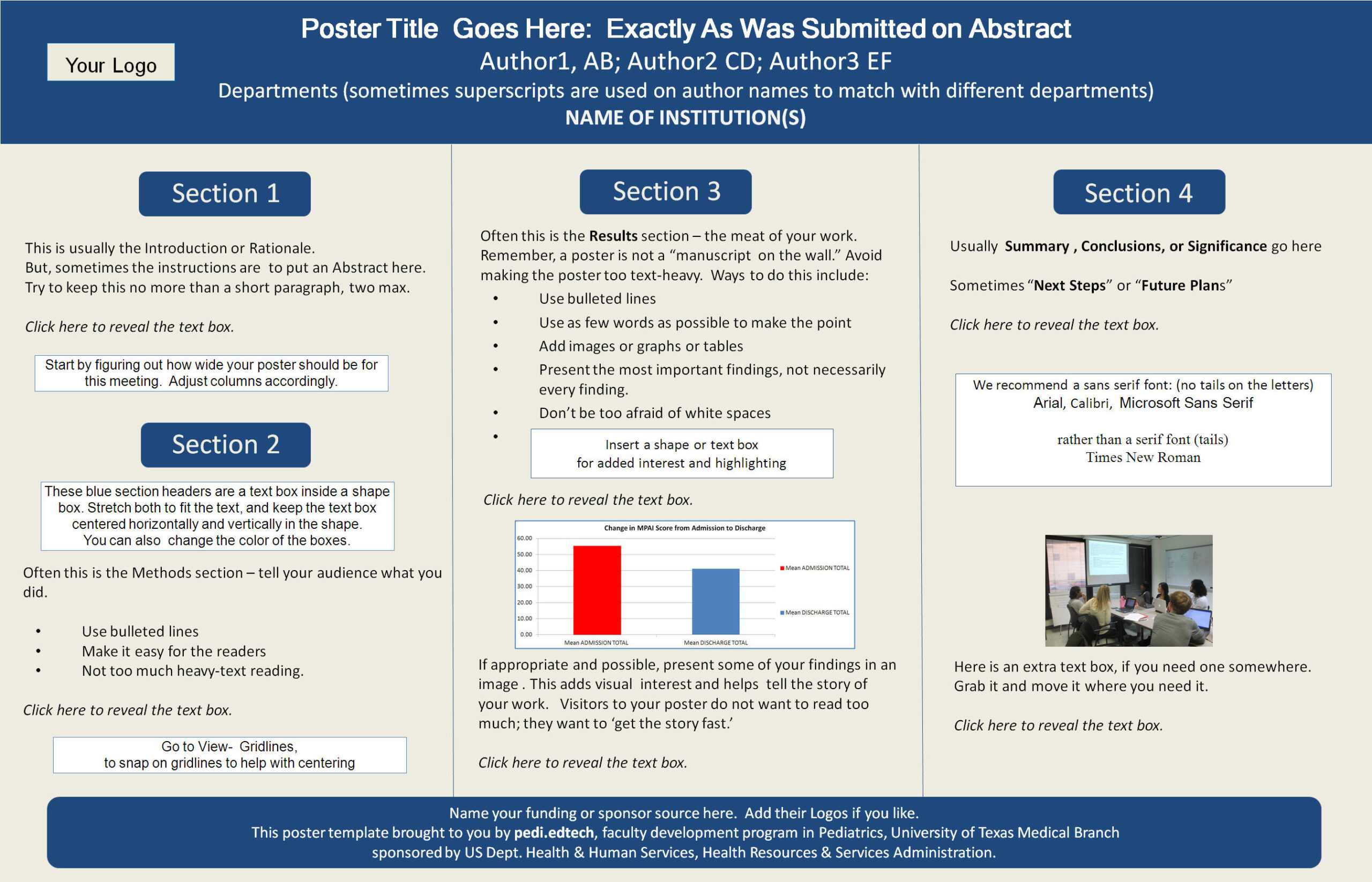 Poster Making In Powerpoint Academic Poster Template