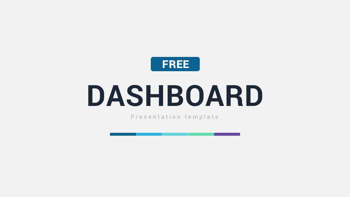 Powerpoint Dashboard Template – Slidesmash Presentations For Project Dashboard Template Powerpoint Free