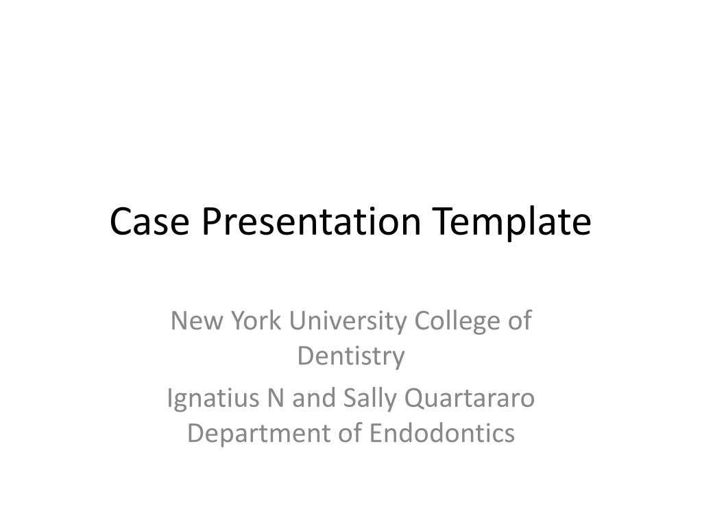 Ppt – Case Presentation Template Powerpoint Presentation In Nyu Powerpoint Template