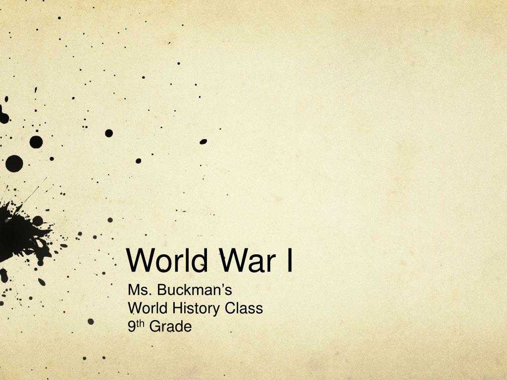 Ppt – World War I Powerpoint Presentation, Free Download With World War 2 Powerpoint Template