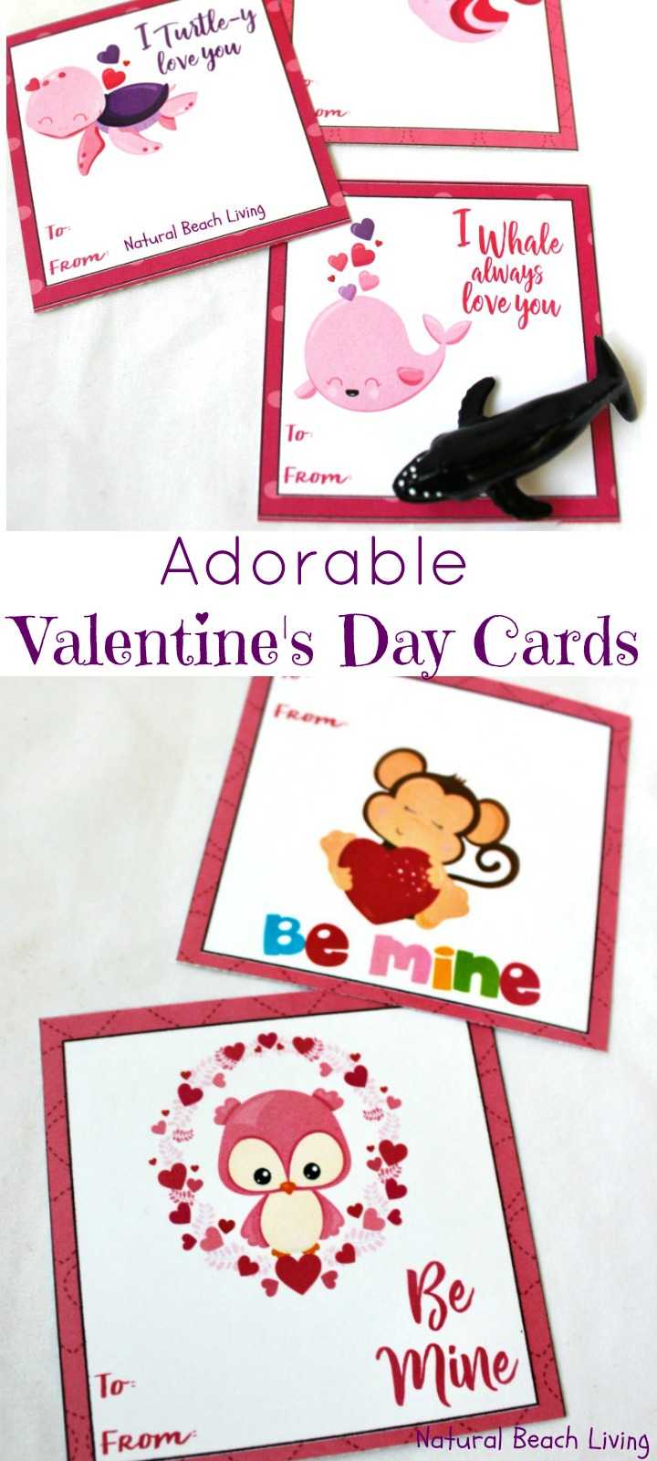 Preschool Valentine's Day Cards – Free Printable Cards Kids For Valentine Card Template For Kids