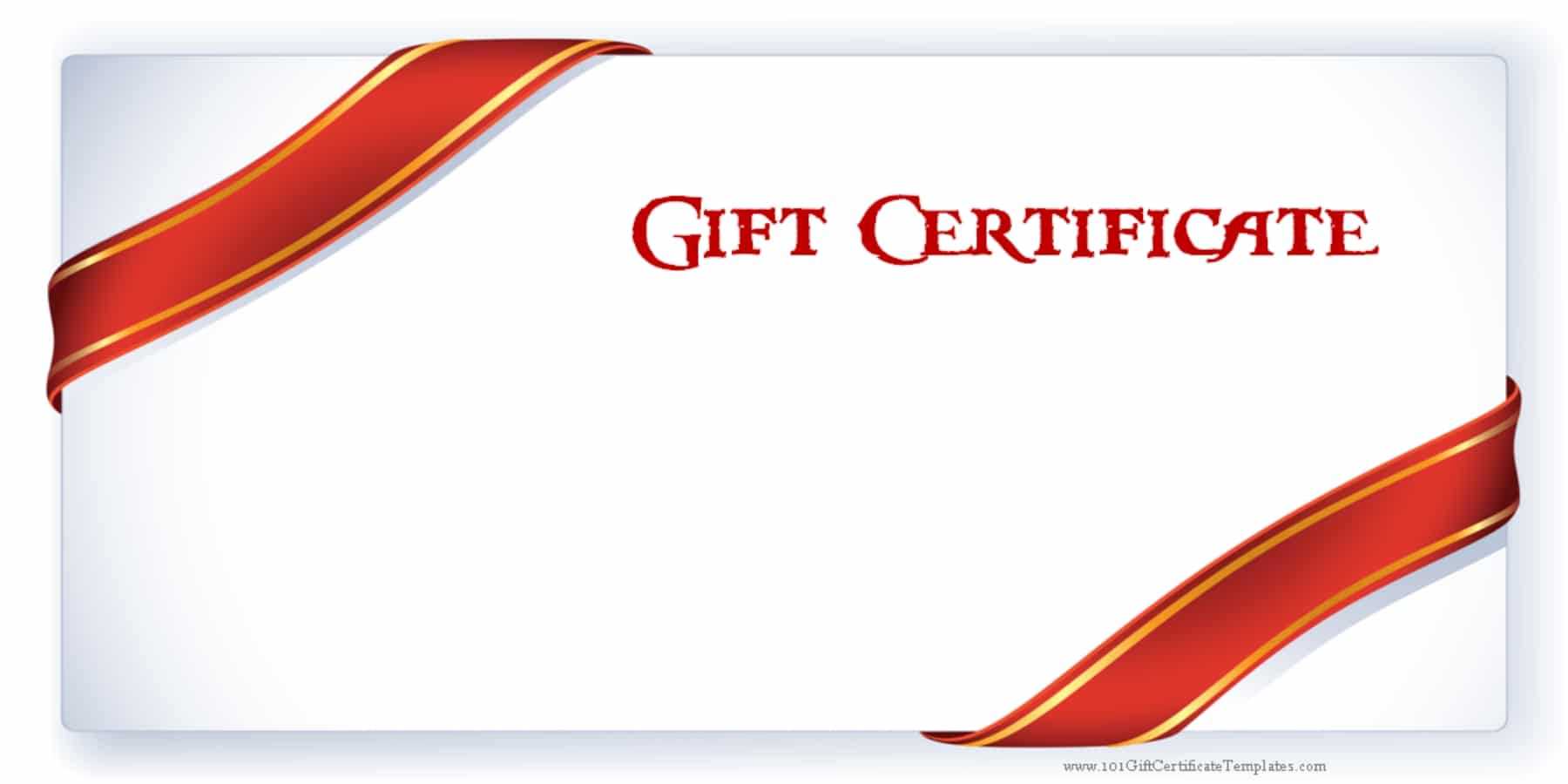 Printable Gift Certificate Templates Within Present Certificate Templates