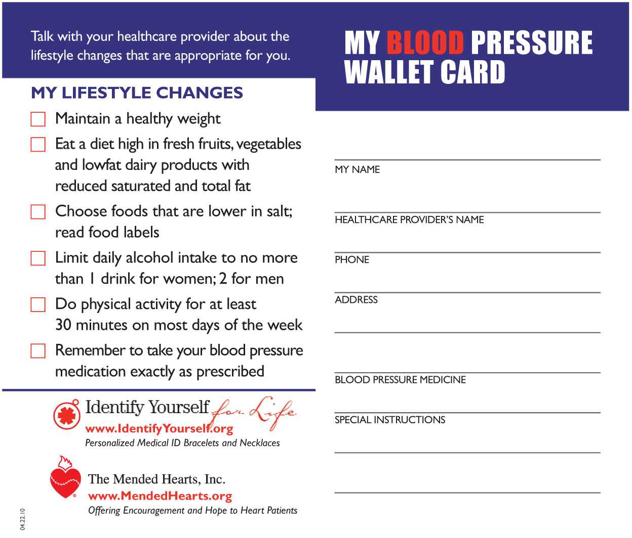 Printable Wallet Medication Card | The Art Of Mike Mignola Inside Medical Alert Wallet Card Template