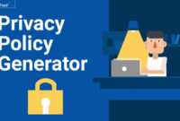 Privacy Policy Generator with Credit Card Privacy Policy Template