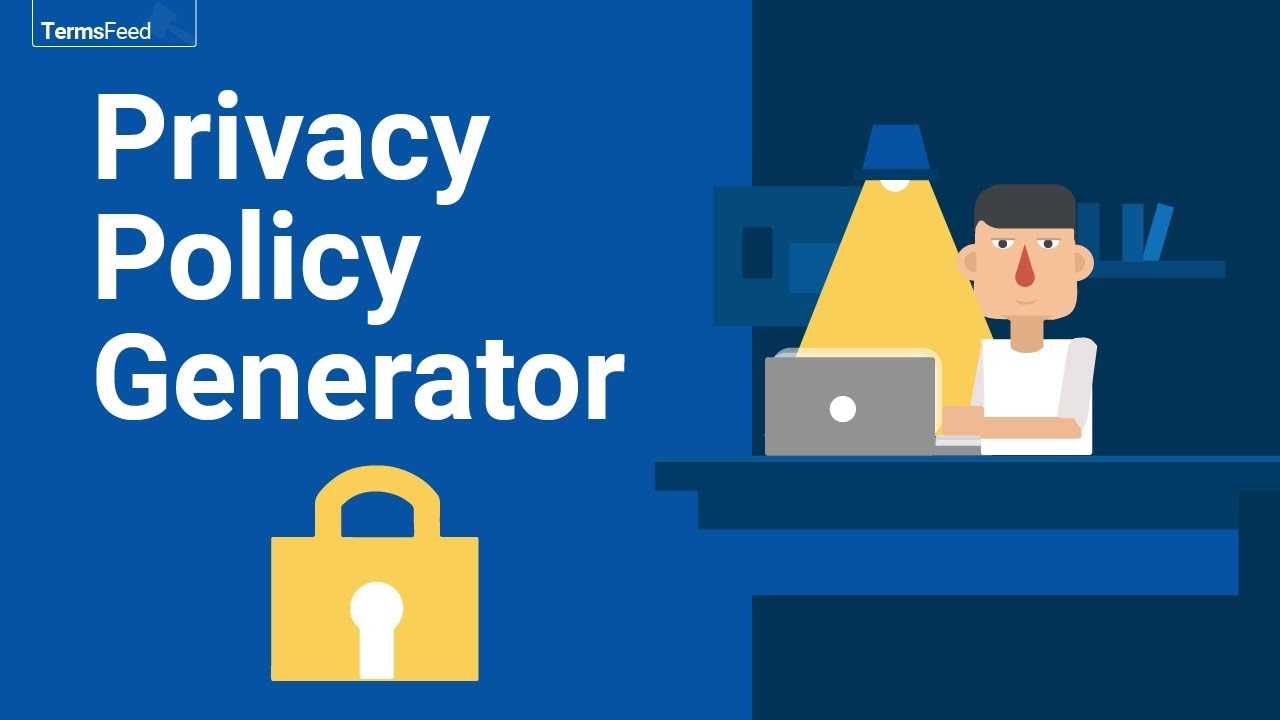 Privacy Policy Generator With Credit Card Privacy Policy Template