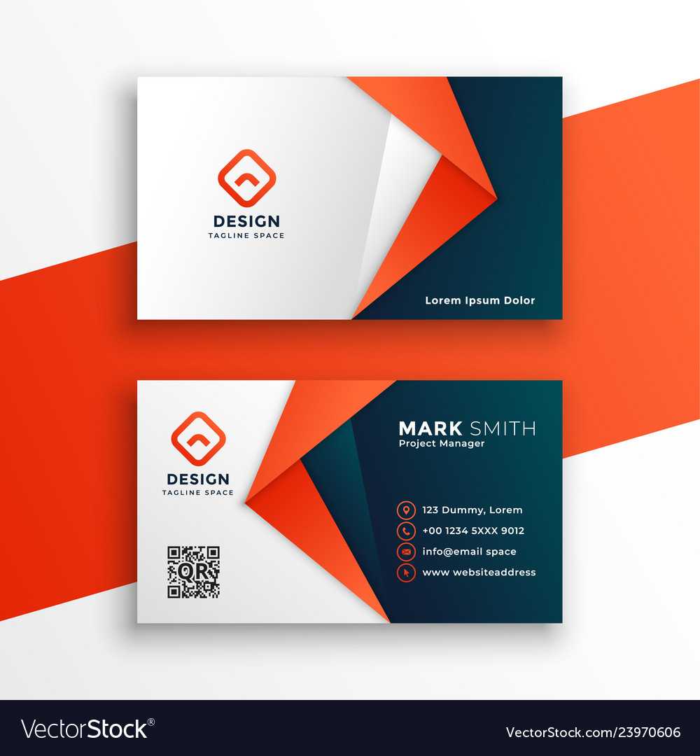 Professional Business Card Template Design Intended For Adobe Illustrator Card Template