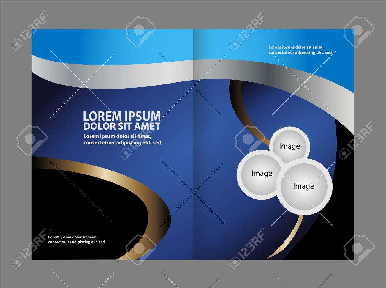 Professional Business Flyer Template Or Corporate Brochure Design For Professional Brochure Design Templates