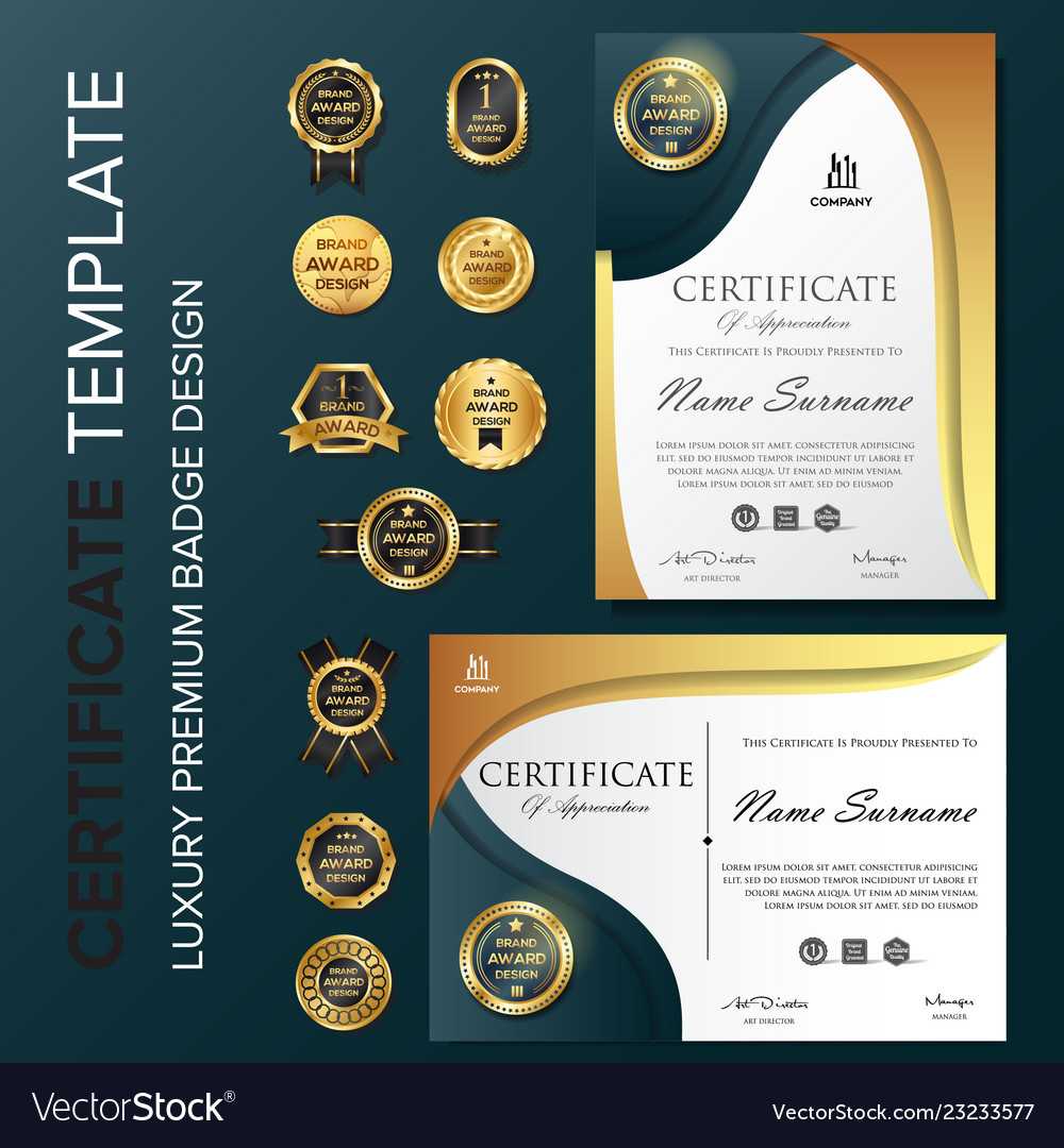 Professional Certificate Template With Luxury And Intended For Professional Award Certificate Template