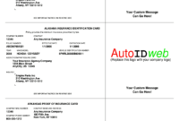 Progressive Insurance Card - Fill Online, Printable pertaining to Car Insurance Card Template Download