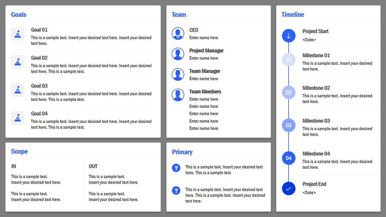 Project Charter Powerpoint Template For Team Charter Template Powerpoint