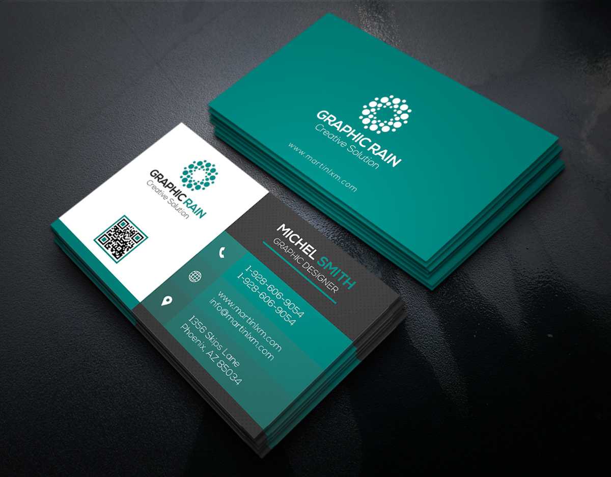 Psd Business Card Template On Behance Inside Psd Visiting Card Templates