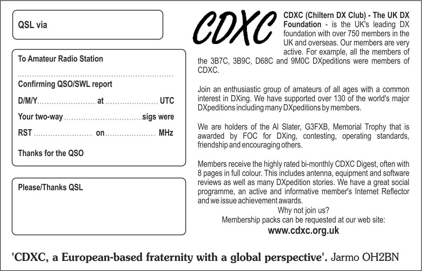 Qsl In Pdf A Questo Punto Potete Stampare La Vostra Inside Qsl Card Template