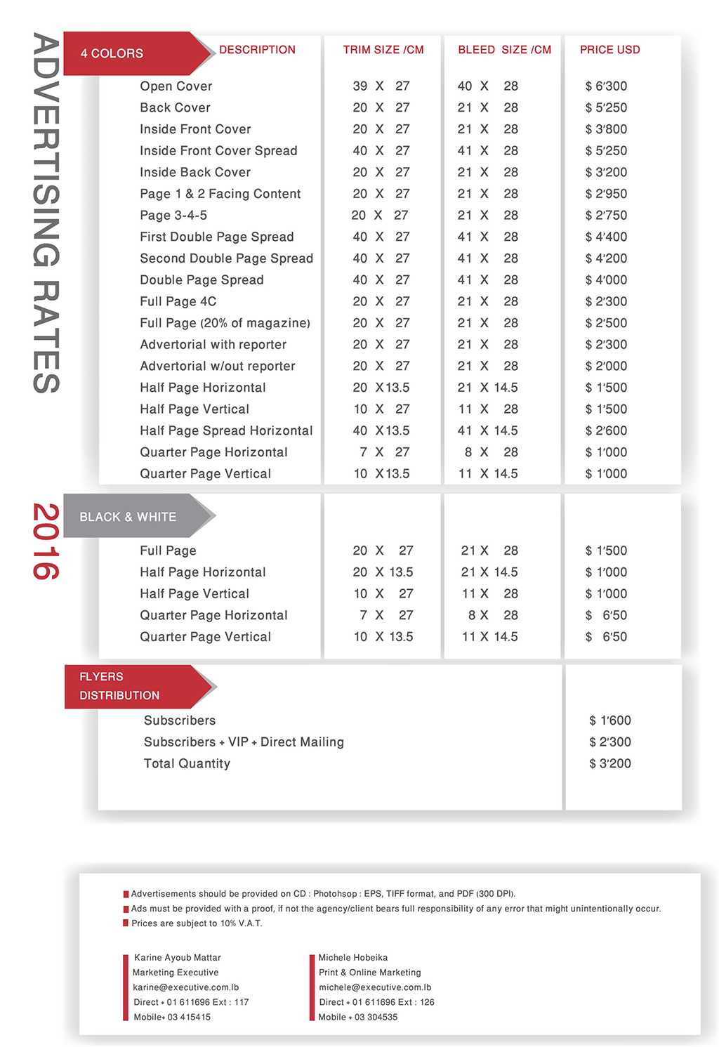 Rate Card – Salod.refinedtraveler.co With Regard To Advertising Rate Card Template