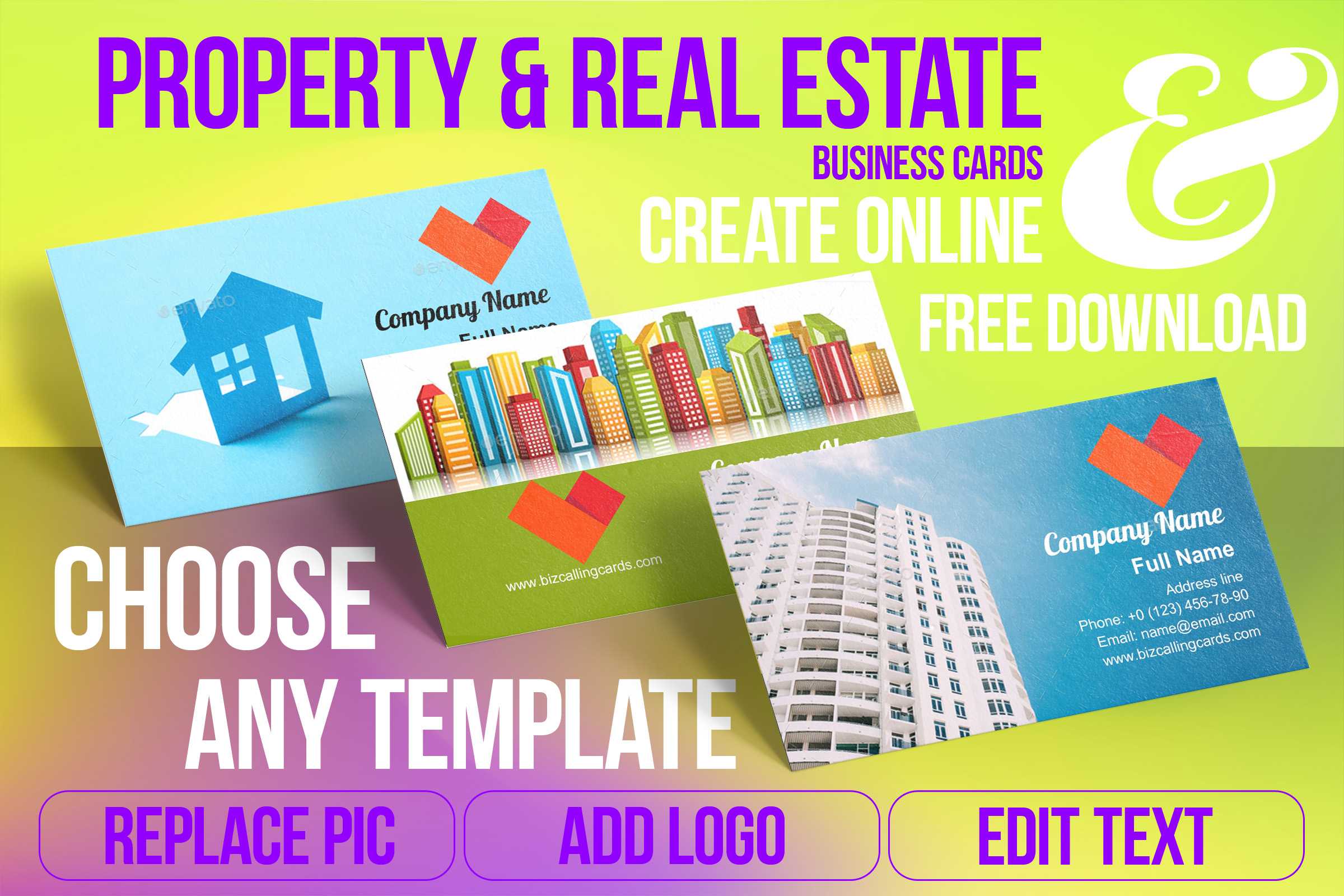 Real Estate Business Card Samples For Create Custom Design In Real Estate Business Cards Templates Free