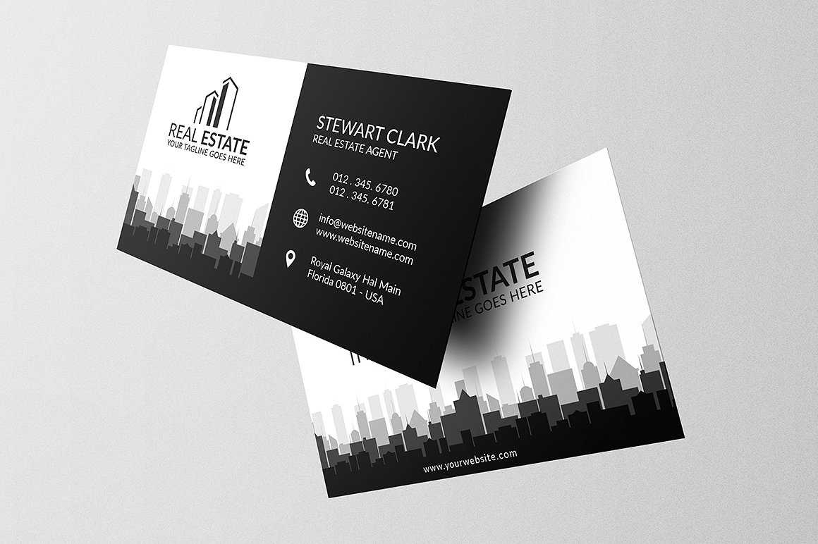 Real Estate Visiting Card Design Free Download – Veser With Real Estate Business Cards Templates Free
