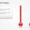 Red Thermometer Shape Template For Powerpoint – Slidemodel Throughout Powerpoint Thermometer Template