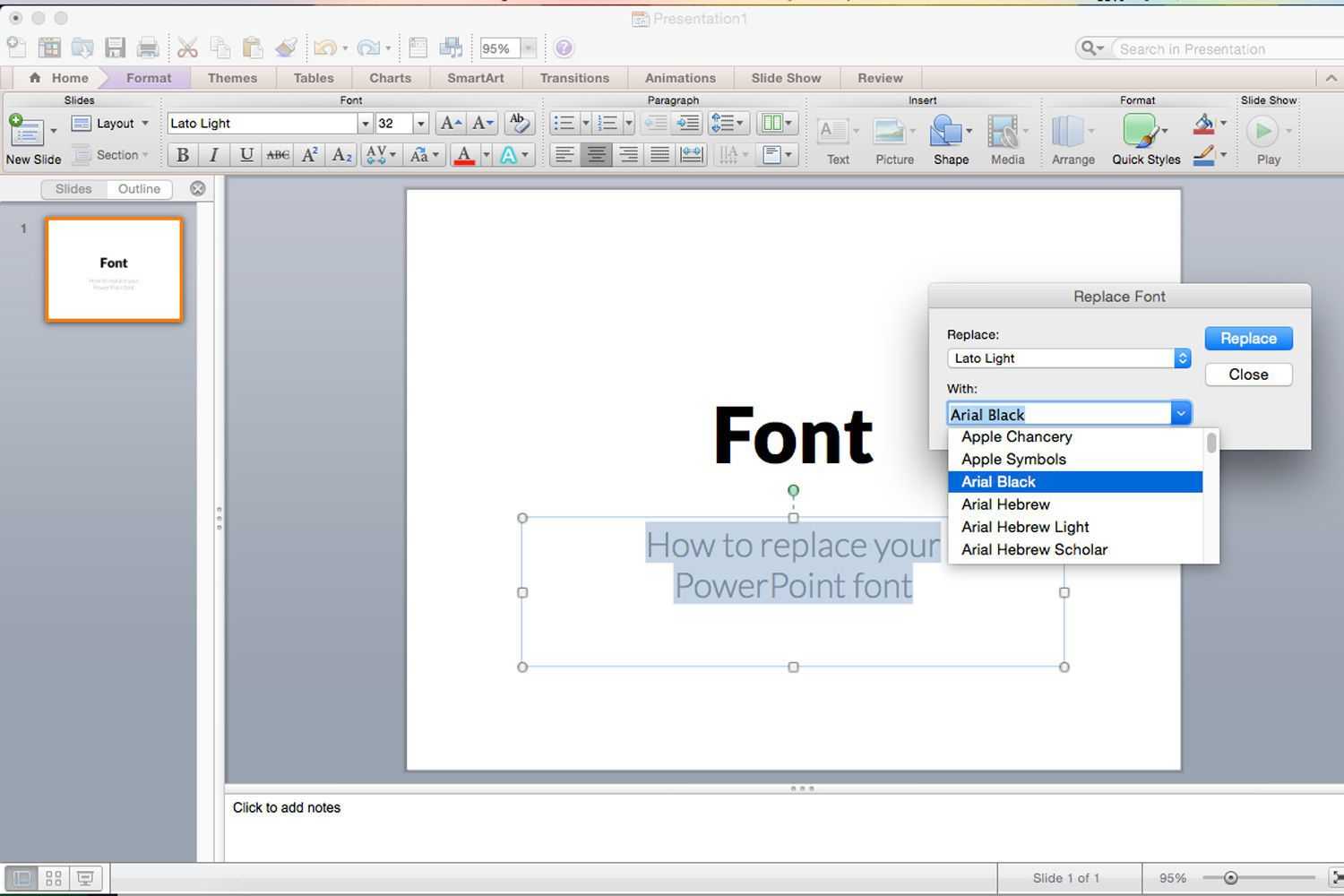 Replacing All The Fonts In My Presentation At One Time Pertaining To Powerpoint Default Template