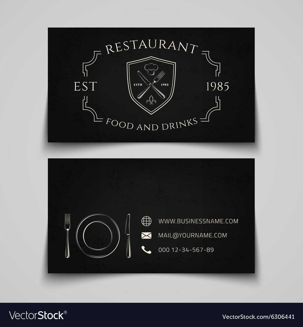 Restaurant Business Card Template Throughout Frequent Diner Card Template