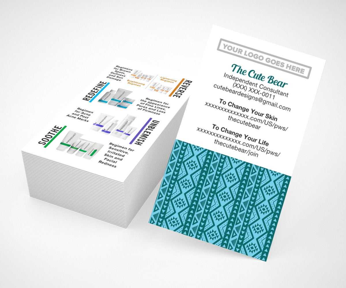 Rodan And Fields Business Cards, Batik, R And F Cards, Rf, Rodan Business  Card, Marketing, Branding, Printable, Digital Pertaining To Rodan And Fields Business Card Template
