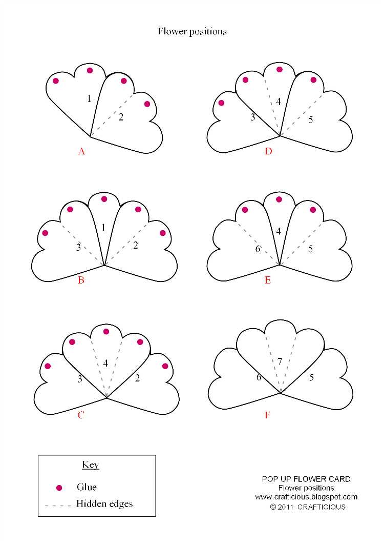 Rose Pop Up Card Template Free With 3D Heart Pop Up Card Template Pdf