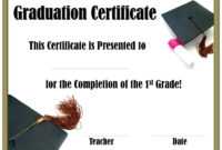 School Graduation Certificates | Customize Online With Or with 5Th Grade Graduation Certificate Template