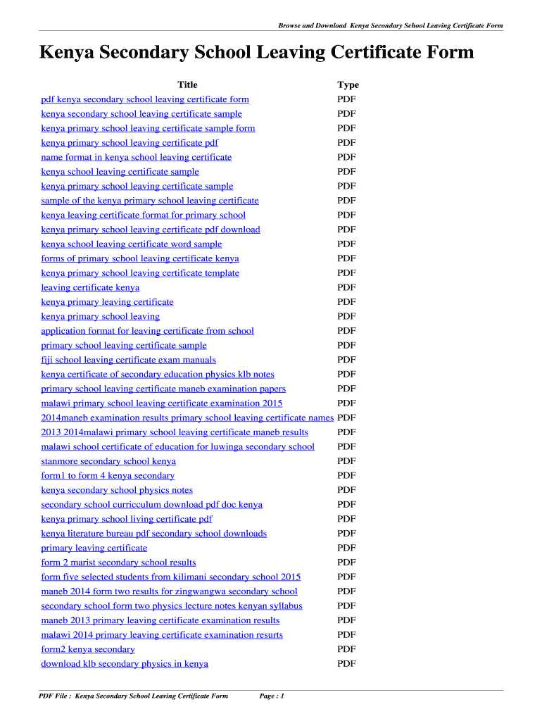 School Leaving Certificate – Fill Online, Printable With School Leaving Certificate Template